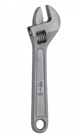 Ключ гаечный разв. КР-19 (цинк)
