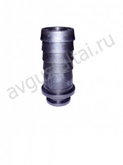 Фитинг прямой D20 под накидную гайку 3/4"