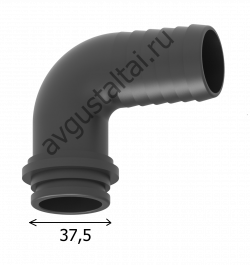 Колено 90° G1 1/2 32мм под гайку 