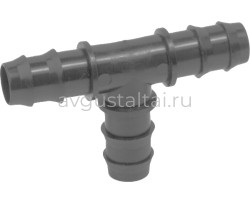 Фитинг-соединитель T-обр. ёлочка d-d1 20 мм.(
