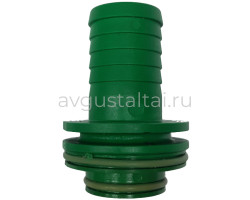 Фитинг сливной с прокладкой d.30