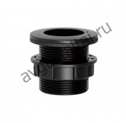 Отвод 1"1/4 с гайкой и прокладкой Licheng (Китай)