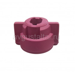 Гайка распылителя универсальная с прокладкой фиолет.