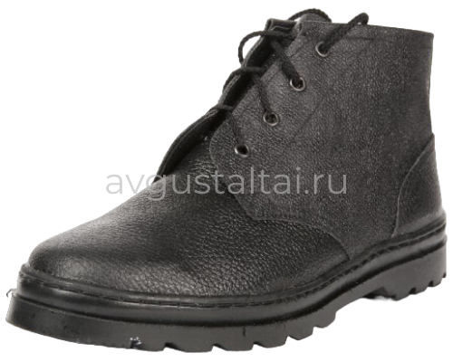 Ботинки юфть/кирза 